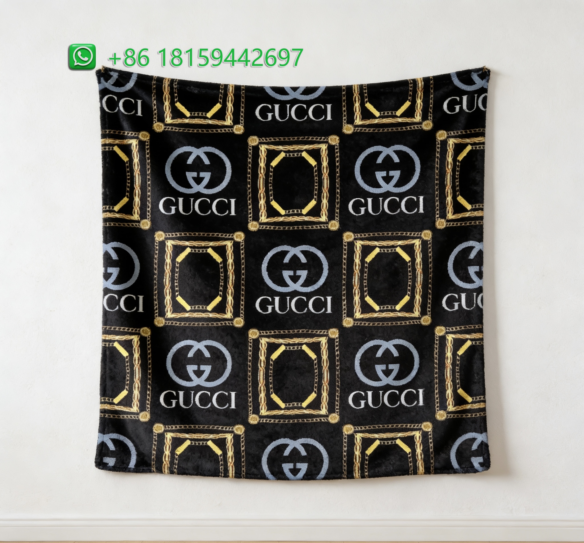 Gucci Throw Blankets